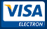 Visa Electron betalingen geaccepteerd